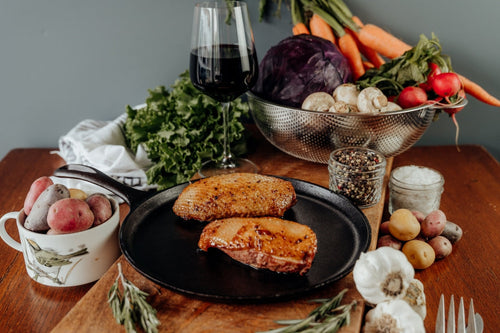 Pasture raised duck