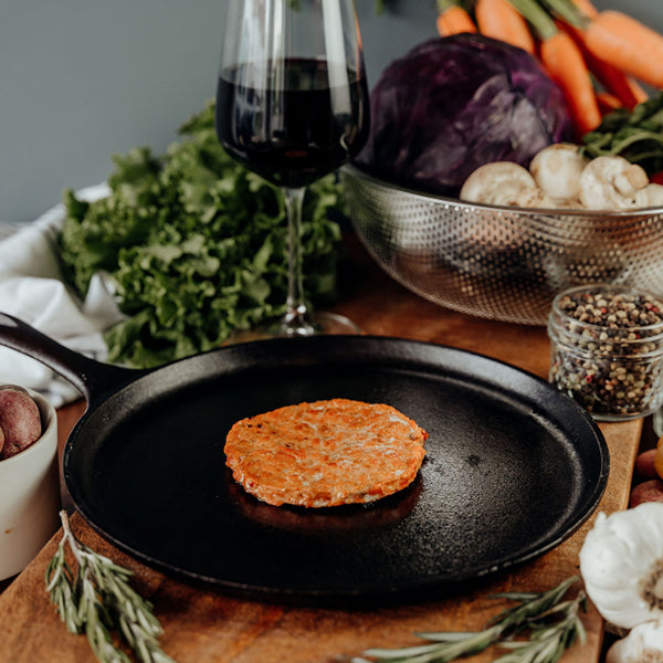 Sockeye Salmon Burger Patty