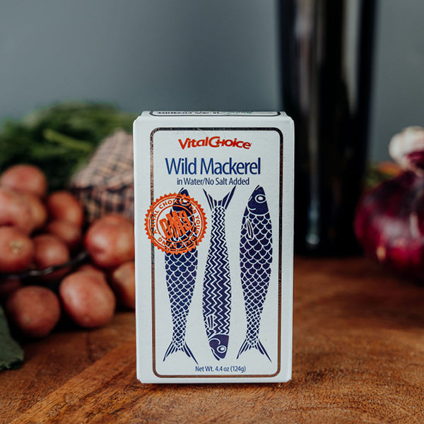 mackerel in water