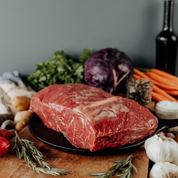 whole primal beef top sirloin raw
