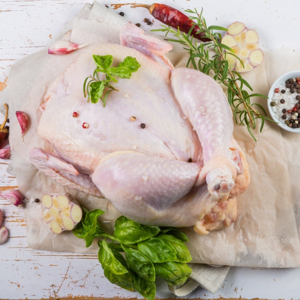 raw pastured whole chicken