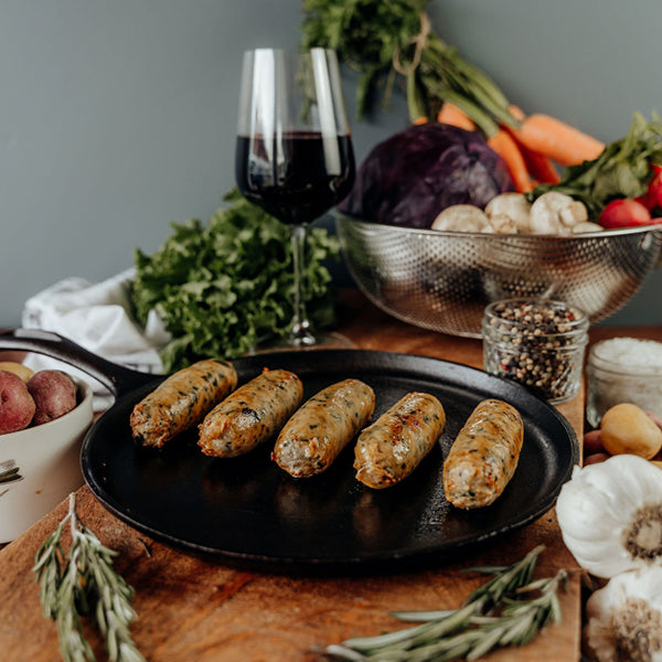 Chicken Feta/Spinach Sausage Links