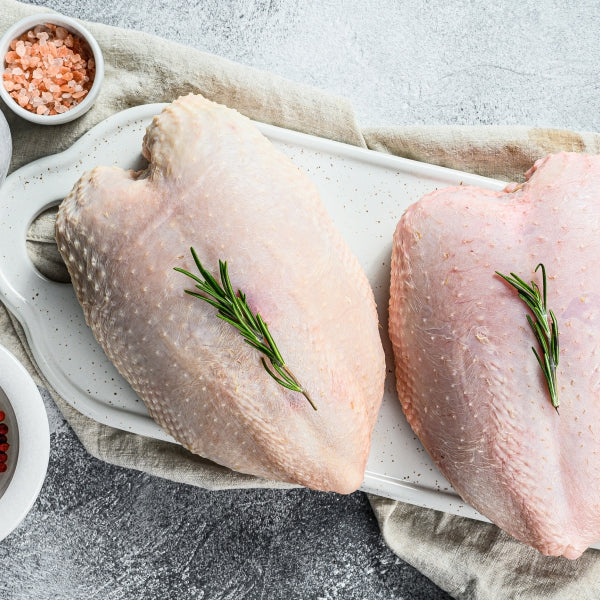 skin on pastured chicken breasts