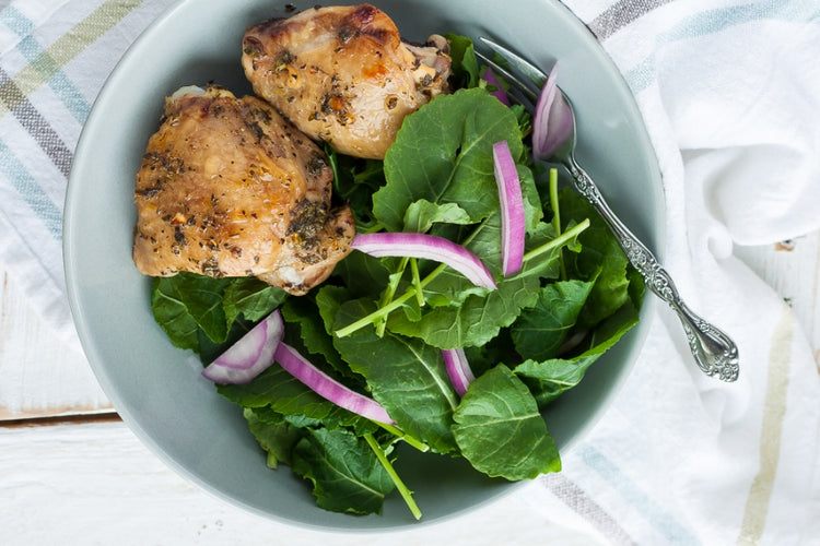 pastured chicken thighs