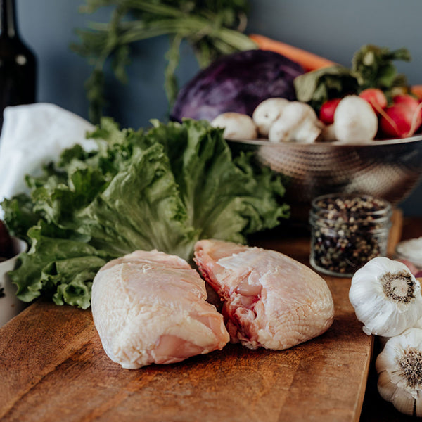 Bone-In, Skin-On Chicken Breast