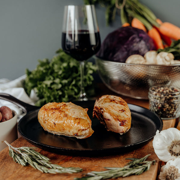 Bone-In, Skin-On Chicken Breast