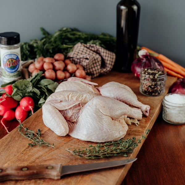 spatchcock whole chicken