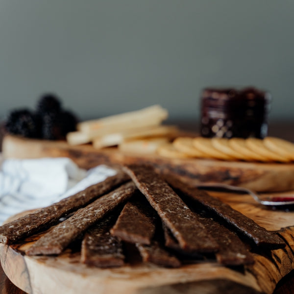 grass-fed dry beef jerky sticks