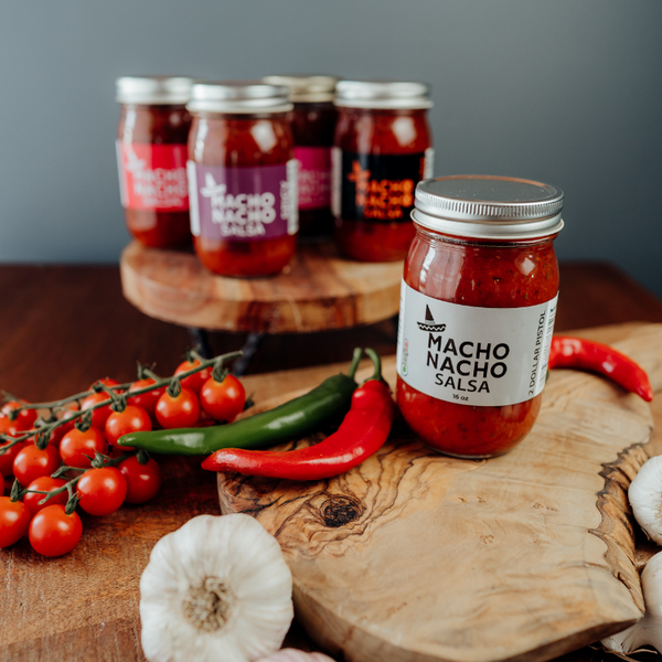 Macho Nacho Salsa, Salsa with peppers and tomatoes