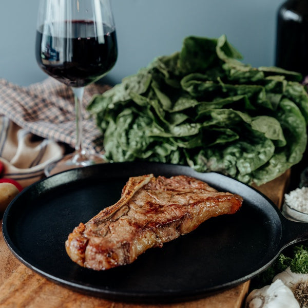 grilled grassfed beef delmonico steak