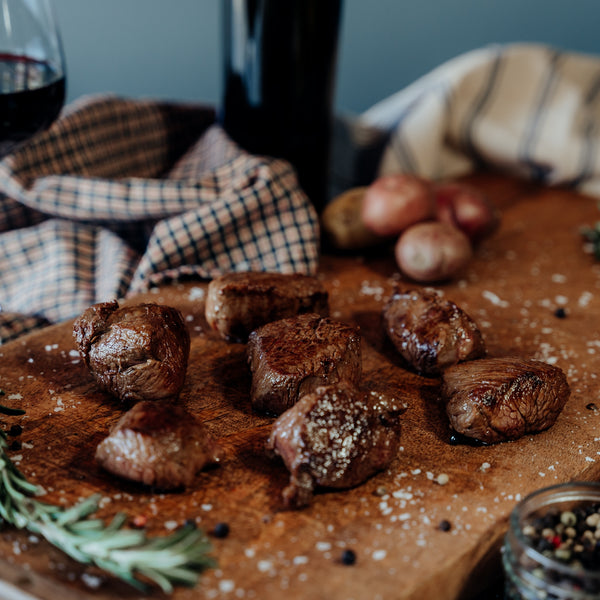 Grassfed Beef Tenderloin Kabobs Grilled