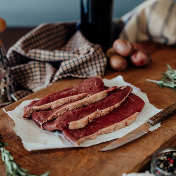 Beef Thin Sirloin Keto Steaks -  1 lb