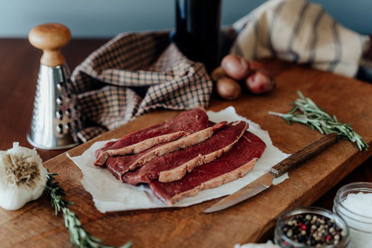 Beef Thin Sirloin Keto Steaks -  1 lb