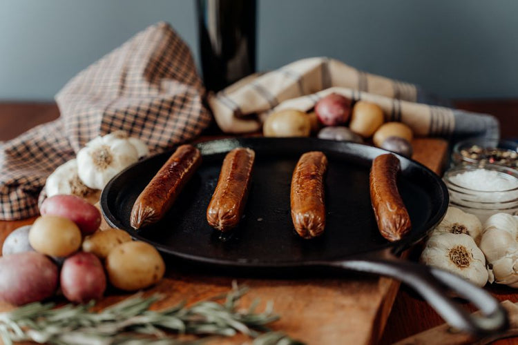 Sugar-Free Garlic Beef Franks