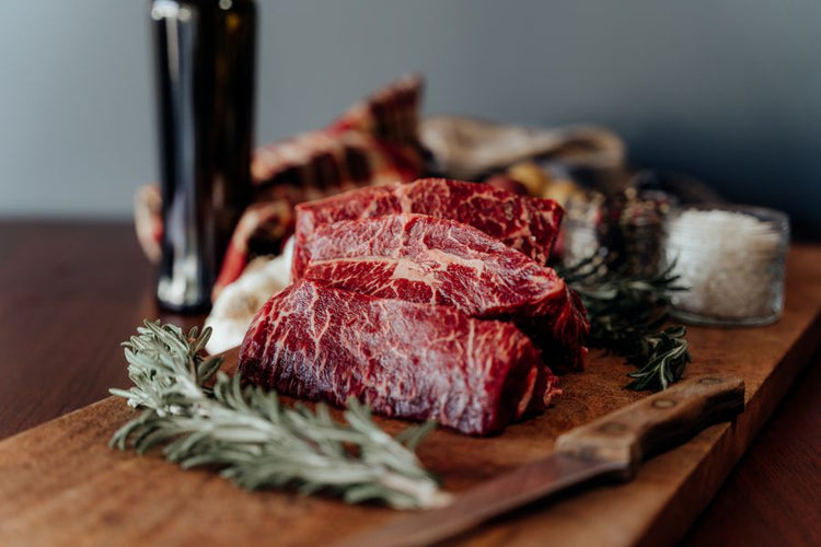 Grassfed Beef Flat Iron Steaks