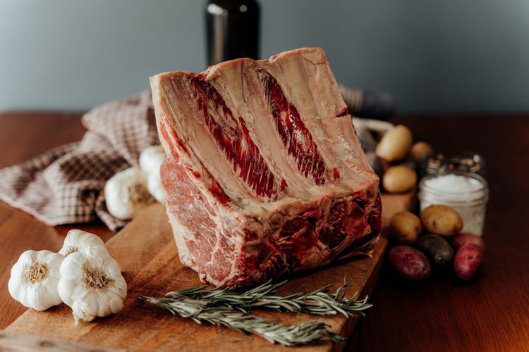 Grassfed Beef Standing 3-Rib Roast