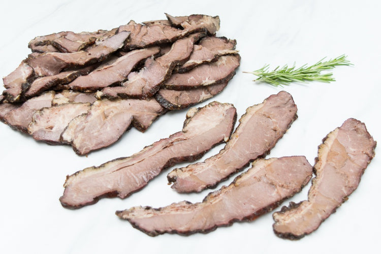 hickory smoked sliced beef brisket, sugar free brisket