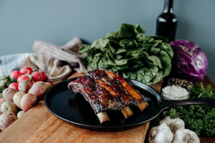 BBQ Ribs, grassfed beef back ribs, smoked ribs