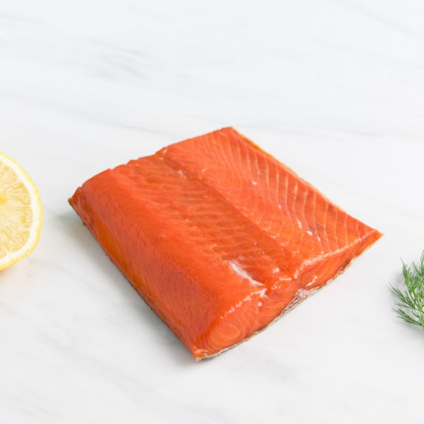 Lummi Island Wild-Caught Smoked Salmon with Lemon