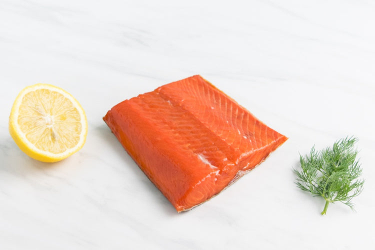 Lummi Island Wild-Caught Smoked Salmon with Lemon