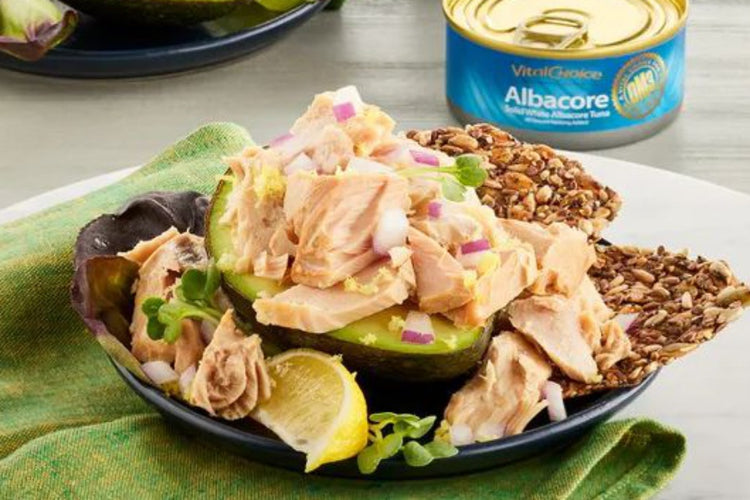 Wild-caught Albacore Tuna, Vital Choice