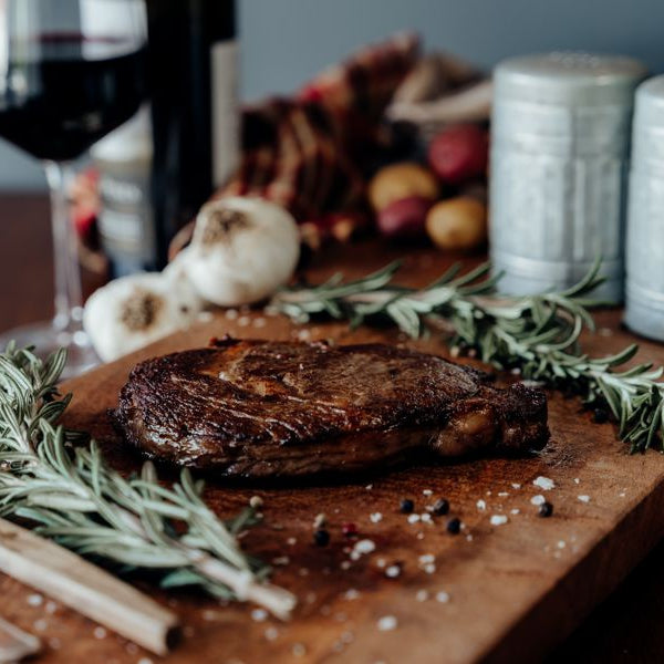 Grassfed Beef Ribeye Grilled