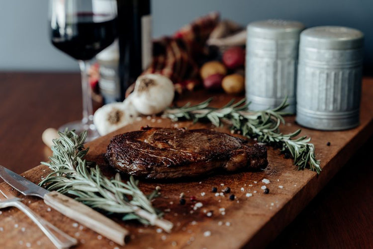 Grassfed Beef Ribeye Grilled