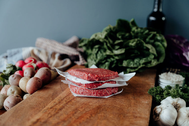 Grass-Fed Bison Patties