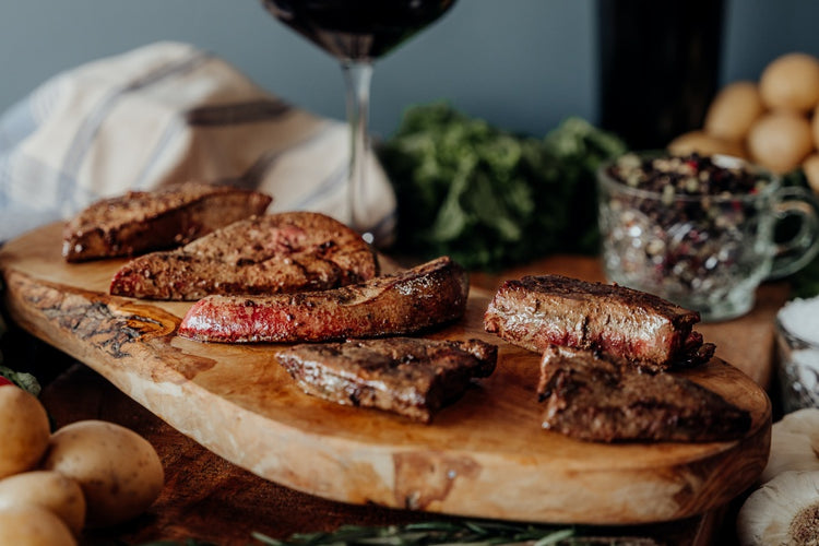 grassfed bison liver grilled