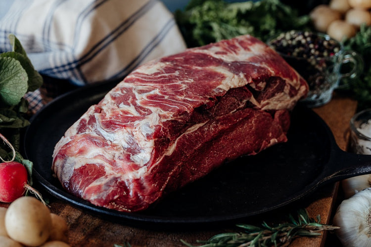 grassfed bison chuck roast