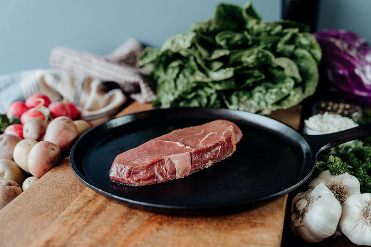 Grass-Fed Bison Sirloin Steak