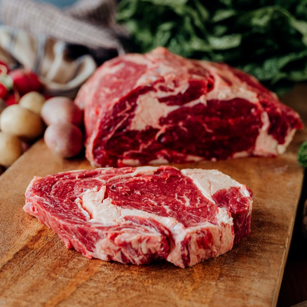 grassfed beef whole ribeye primal