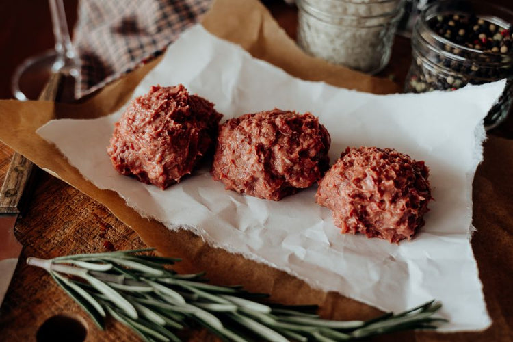 Grassfed Ground Beef with heart, kidney, liver blend