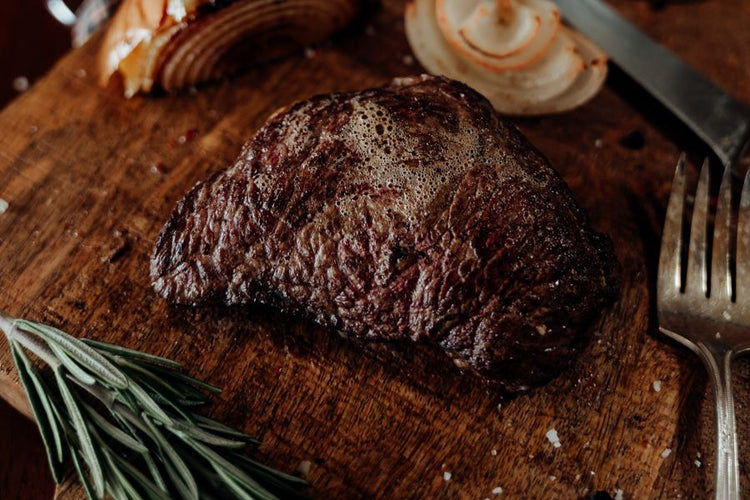 Grassfed Beef Top sirloin Butt Steak grilled