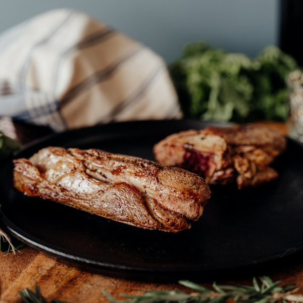 Grassfed Lamb Arm Chops Cooked