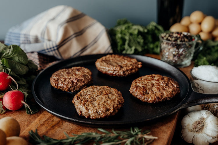 grassfed lamb patties, lamb burgers