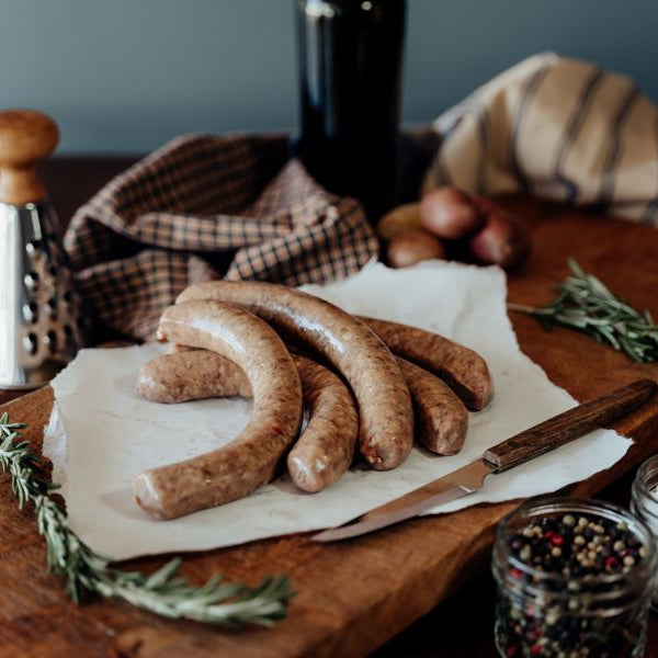 Rustic Lamb Sausage Links, breakfast sausage