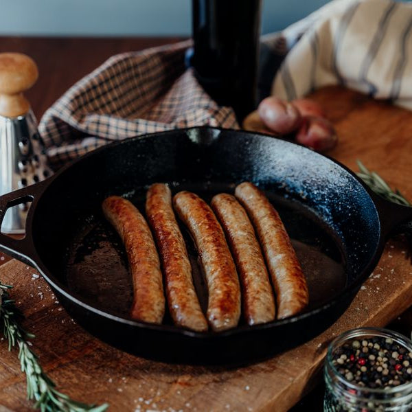 Rustic Lamb Sausage Links, breakfast sausage