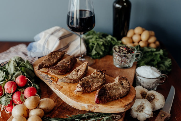 Cooked Grassfed lamb liver, lamb organs