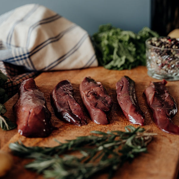 grassfed lamb liver, lamb organs