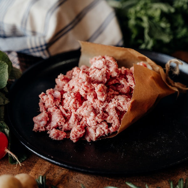 high fat ground grassfed lamb
