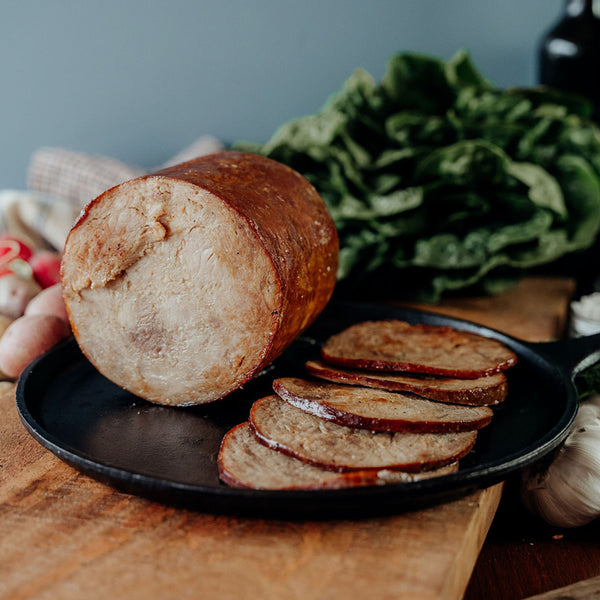 Sugar Free Pastured Pork Ham sliced