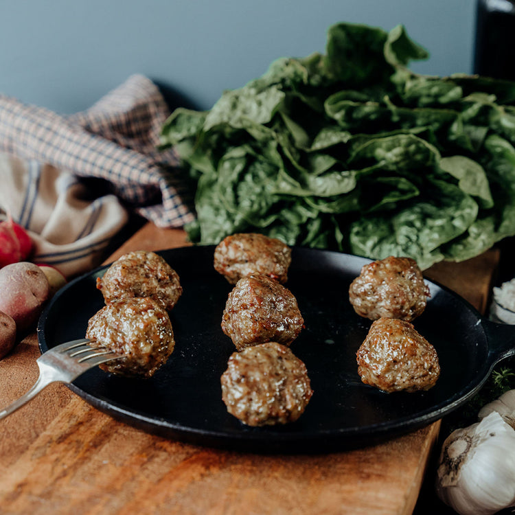 heat and serve pork meatballs