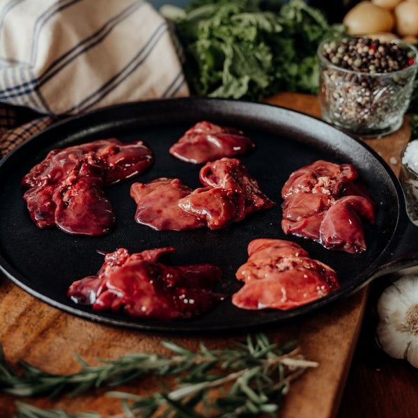 pasture-raised chicken livers, free range chicken liver