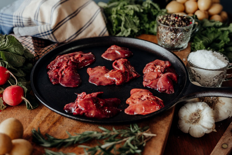 pasture-raised chicken livers, free range chicken liver