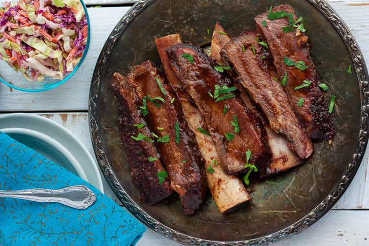 Grassfed BBQ Beef Ribs Precooked