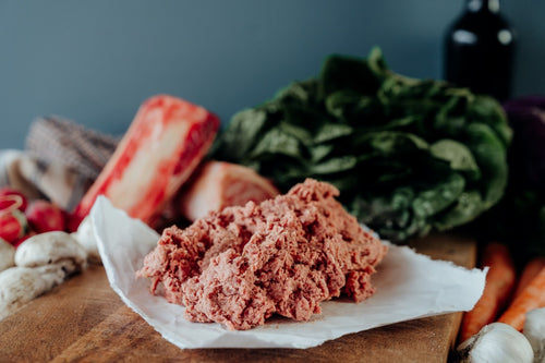 Raw Ground Meat for Dogs