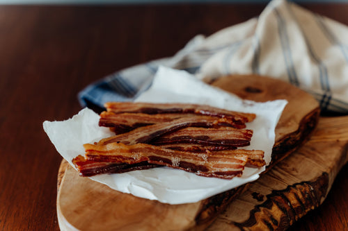 Grass fed beef bacon
