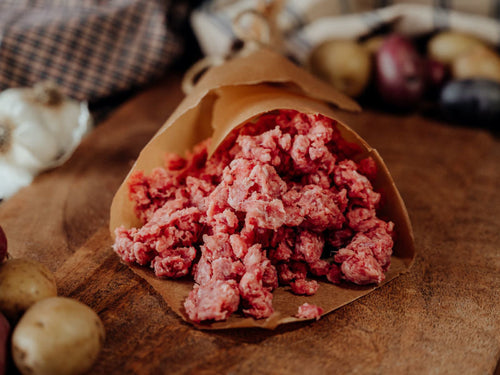 Grass fed ground beef (chilled)