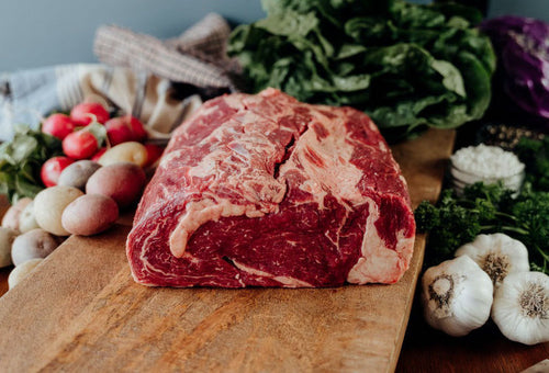 Grass fed beef primal
